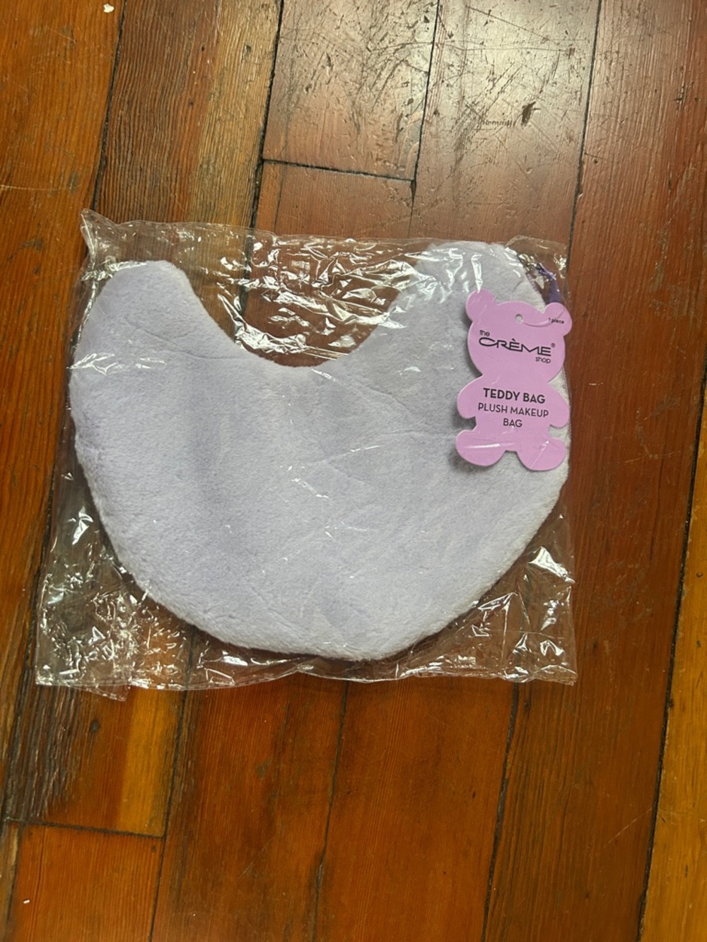 The Creme Shop Teddy Bag-Plush Make Bag - Picture 3 of 3